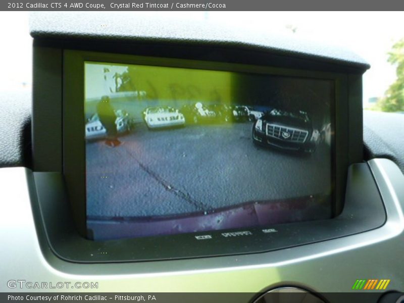 Crystal Red Tintcoat / Cashmere/Cocoa 2012 Cadillac CTS 4 AWD Coupe