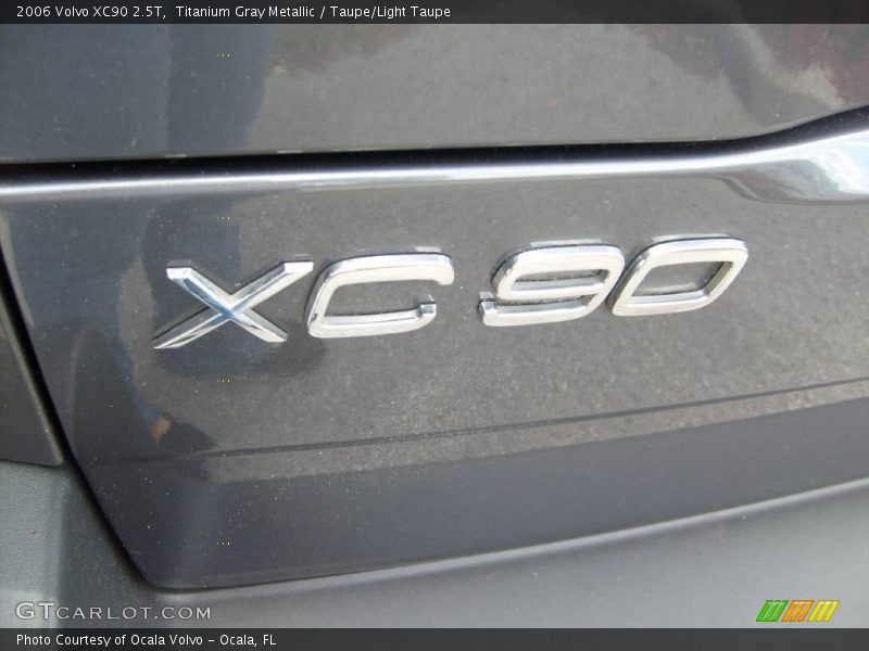Titanium Gray Metallic / Taupe/Light Taupe 2006 Volvo XC90 2.5T
