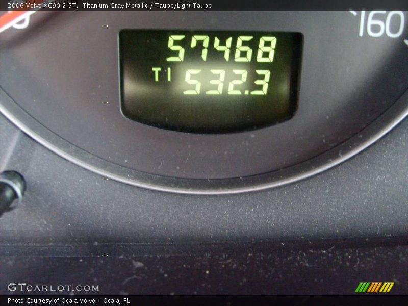 Titanium Gray Metallic / Taupe/Light Taupe 2006 Volvo XC90 2.5T