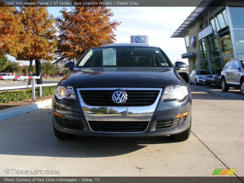 Blue Graphite Metallic / Classic Grey 2006 Volkswagen Passat 2.0T Sedan