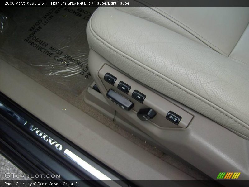 Titanium Gray Metallic / Taupe/Light Taupe 2006 Volvo XC90 2.5T