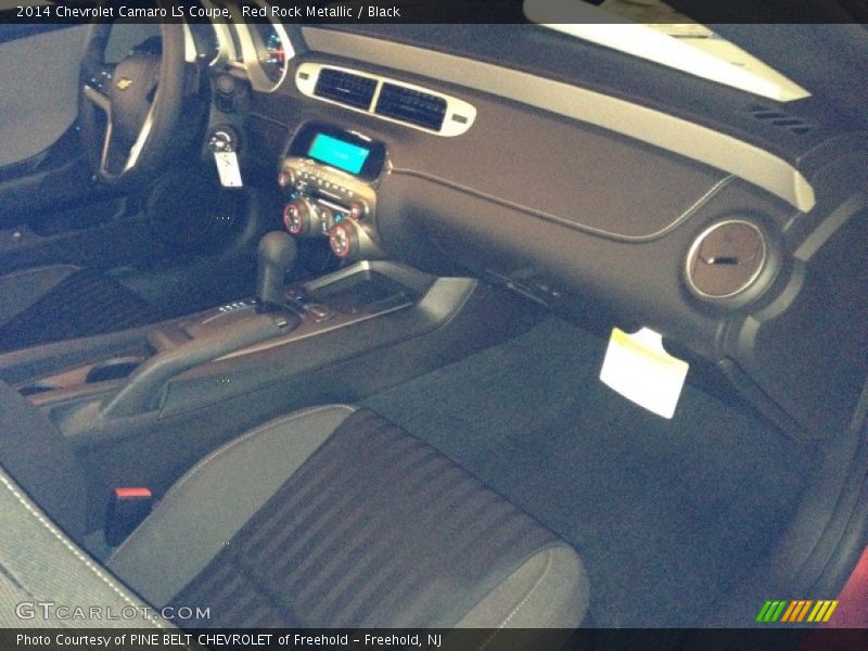 Red Rock Metallic / Black 2014 Chevrolet Camaro LS Coupe
