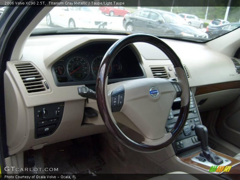 Titanium Gray Metallic / Taupe/Light Taupe 2006 Volvo XC90 2.5T