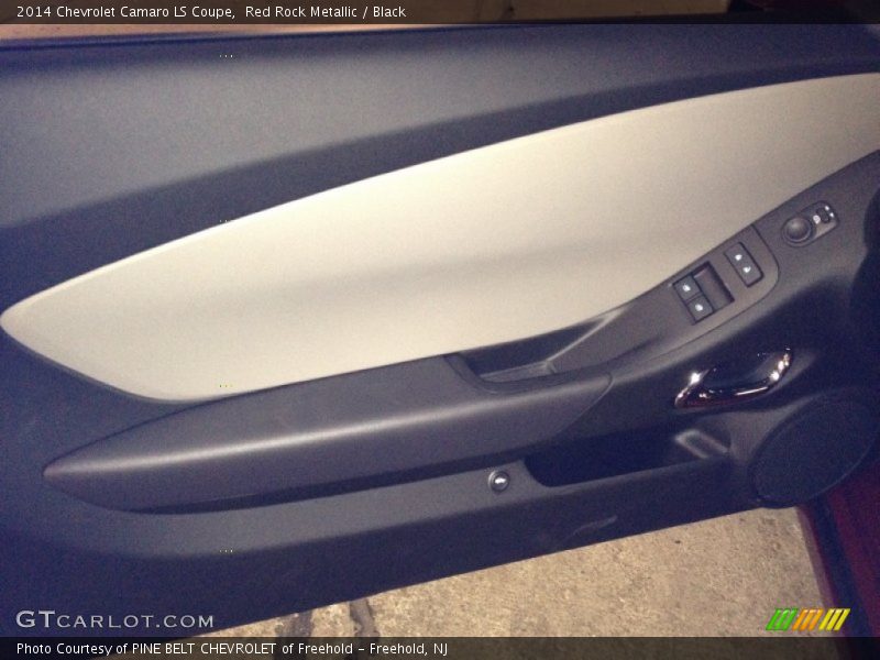 Red Rock Metallic / Black 2014 Chevrolet Camaro LS Coupe