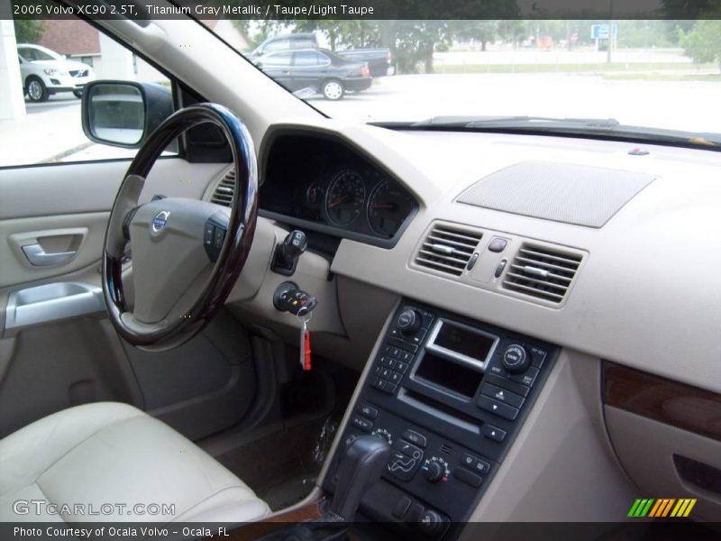 Titanium Gray Metallic / Taupe/Light Taupe 2006 Volvo XC90 2.5T
