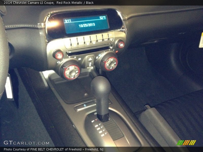 Red Rock Metallic / Black 2014 Chevrolet Camaro LS Coupe