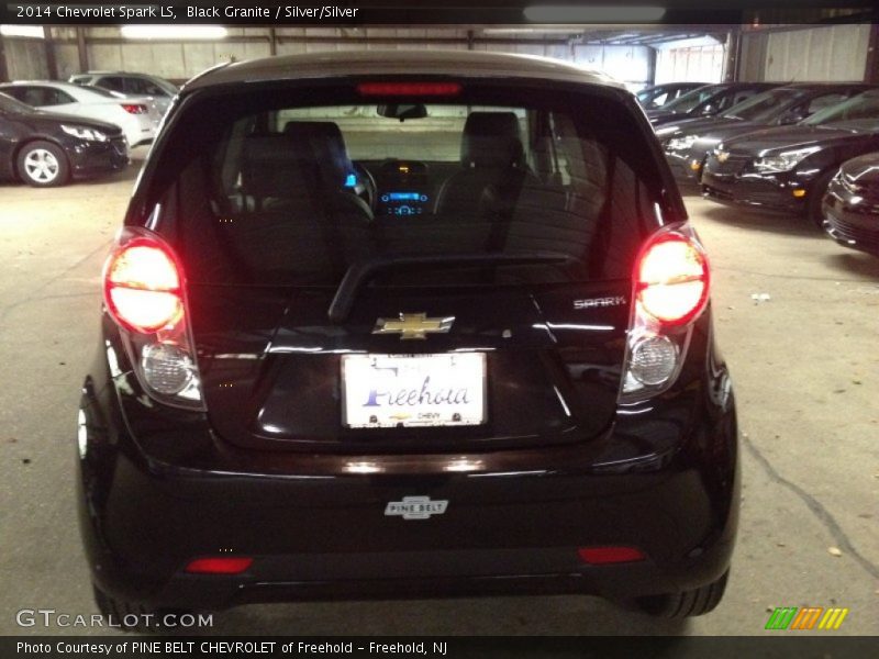 Black Granite / Silver/Silver 2014 Chevrolet Spark LS