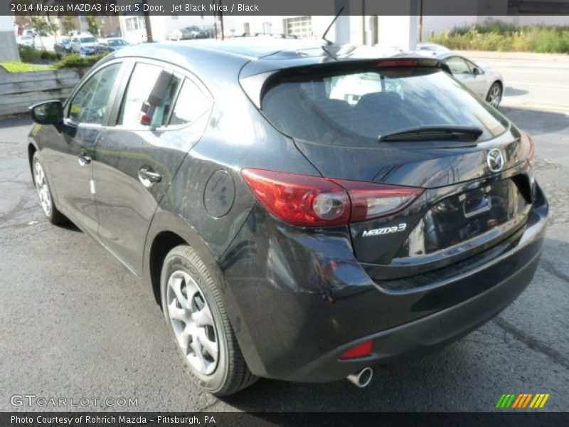 Jet Black Mica / Black 2014 Mazda MAZDA3 i Sport 5 Door