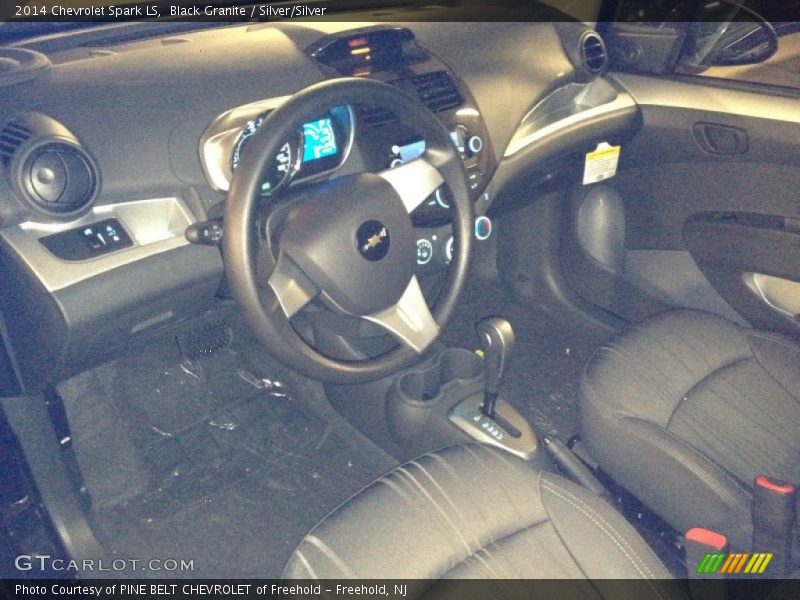 Black Granite / Silver/Silver 2014 Chevrolet Spark LS