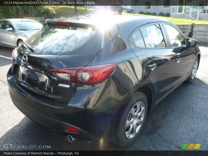 Jet Black Mica / Black 2014 Mazda MAZDA3 i Sport 5 Door