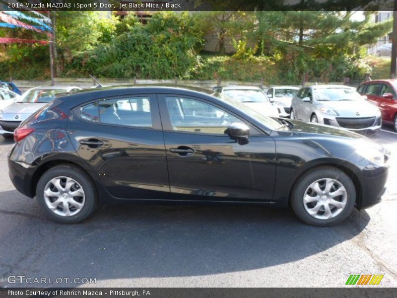 Jet Black Mica / Black 2014 Mazda MAZDA3 i Sport 5 Door
