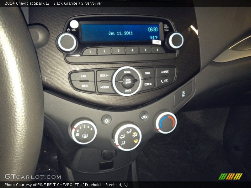 Black Granite / Silver/Silver 2014 Chevrolet Spark LS
