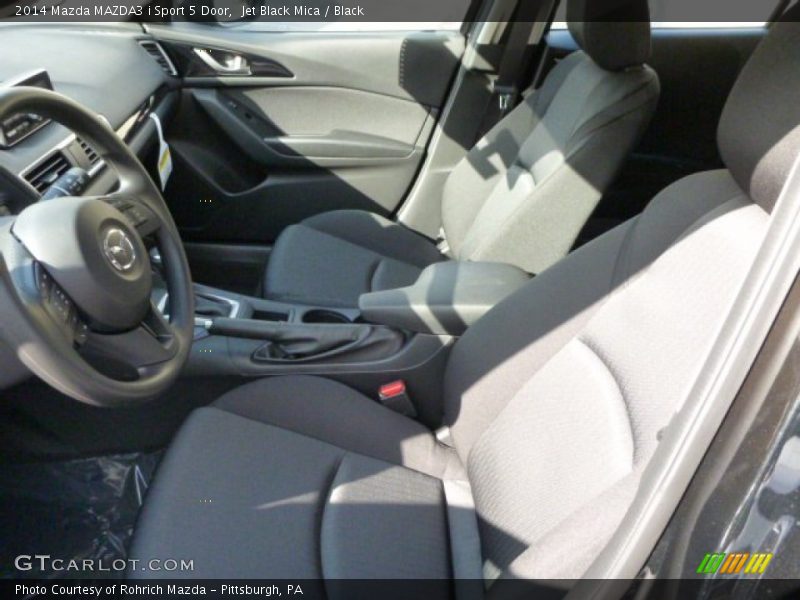 Jet Black Mica / Black 2014 Mazda MAZDA3 i Sport 5 Door
