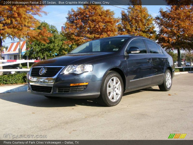 Blue Graphite Metallic / Classic Grey 2006 Volkswagen Passat 2.0T Sedan