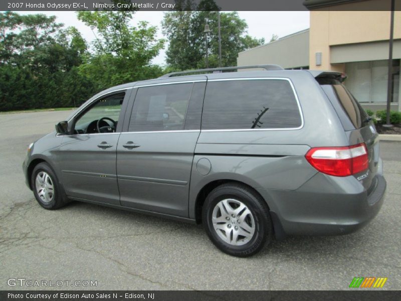 Nimbus Gray Metallic / Gray 2007 Honda Odyssey EX-L