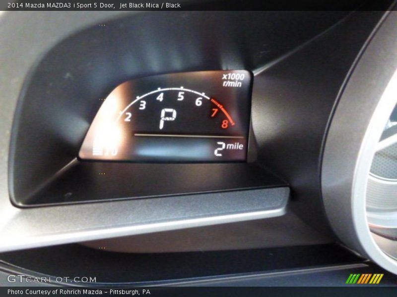Jet Black Mica / Black 2014 Mazda MAZDA3 i Sport 5 Door