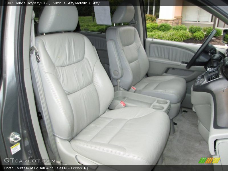 Nimbus Gray Metallic / Gray 2007 Honda Odyssey EX-L