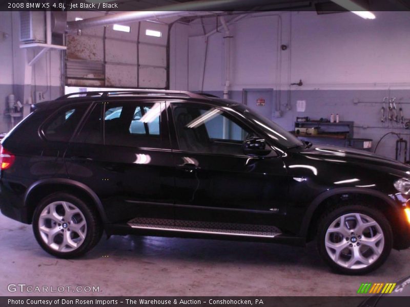 Jet Black / Black 2008 BMW X5 4.8i