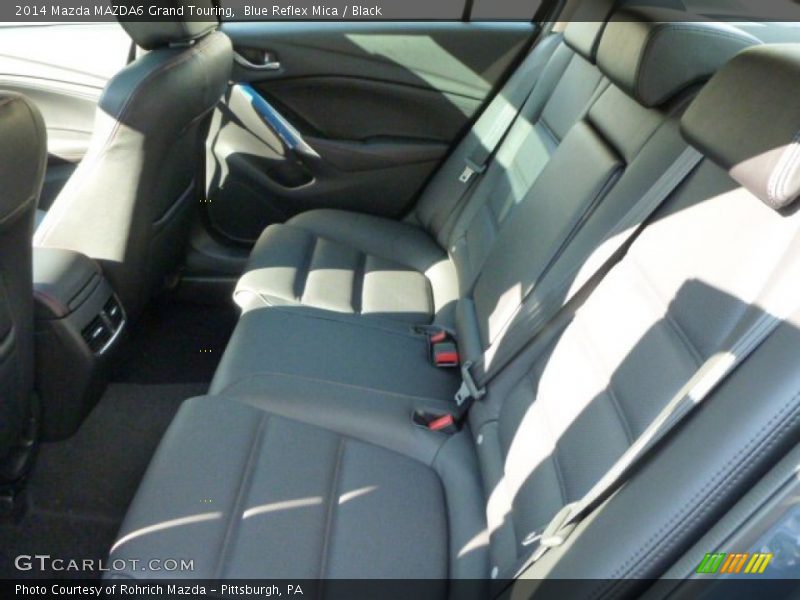 Blue Reflex Mica / Black 2014 Mazda MAZDA6 Grand Touring