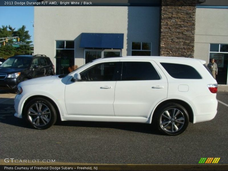 Bright White / Black 2013 Dodge Durango R/T AWD