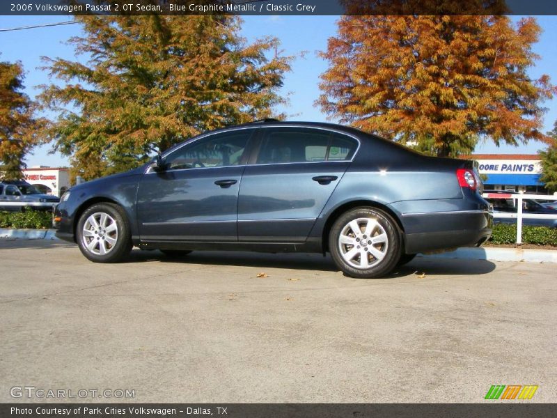 Blue Graphite Metallic / Classic Grey 2006 Volkswagen Passat 2.0T Sedan