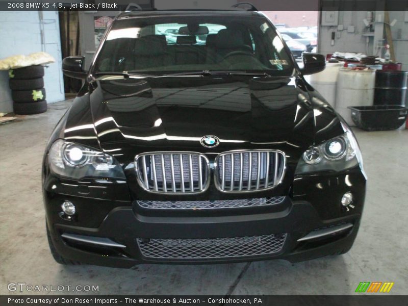 Jet Black / Black 2008 BMW X5 4.8i