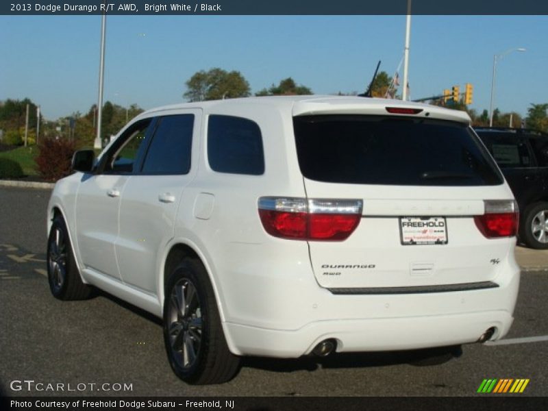 Bright White / Black 2013 Dodge Durango R/T AWD