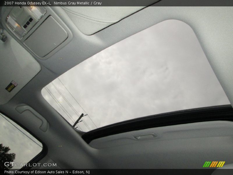 Nimbus Gray Metallic / Gray 2007 Honda Odyssey EX-L