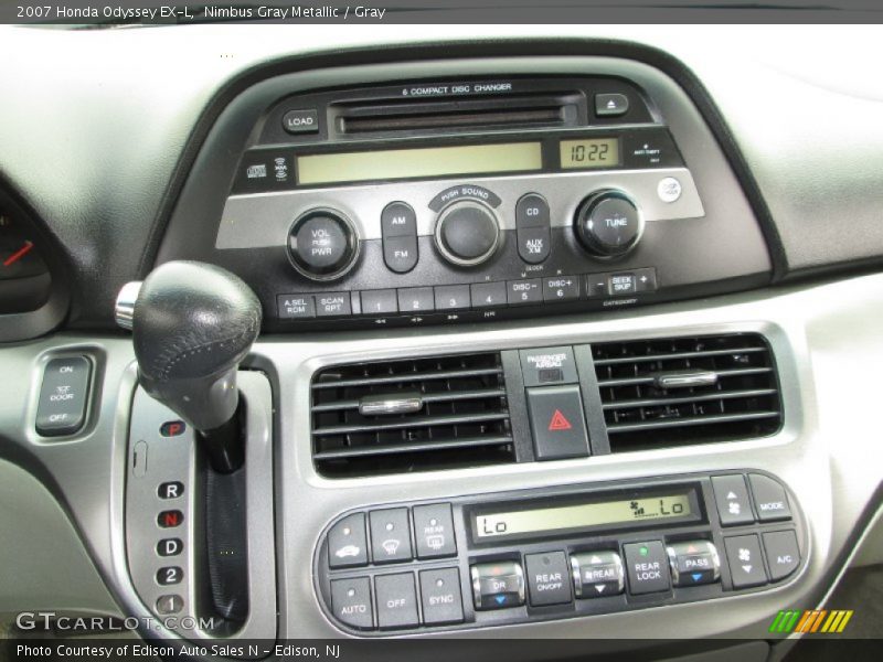 Nimbus Gray Metallic / Gray 2007 Honda Odyssey EX-L