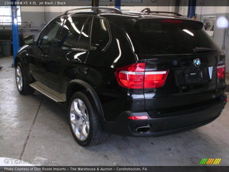 Jet Black / Black 2008 BMW X5 4.8i