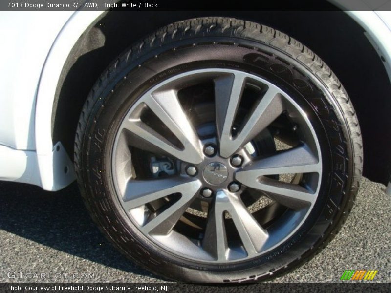 Bright White / Black 2013 Dodge Durango R/T AWD