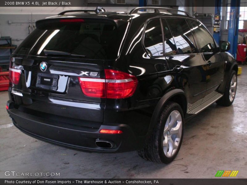 Jet Black / Black 2008 BMW X5 4.8i