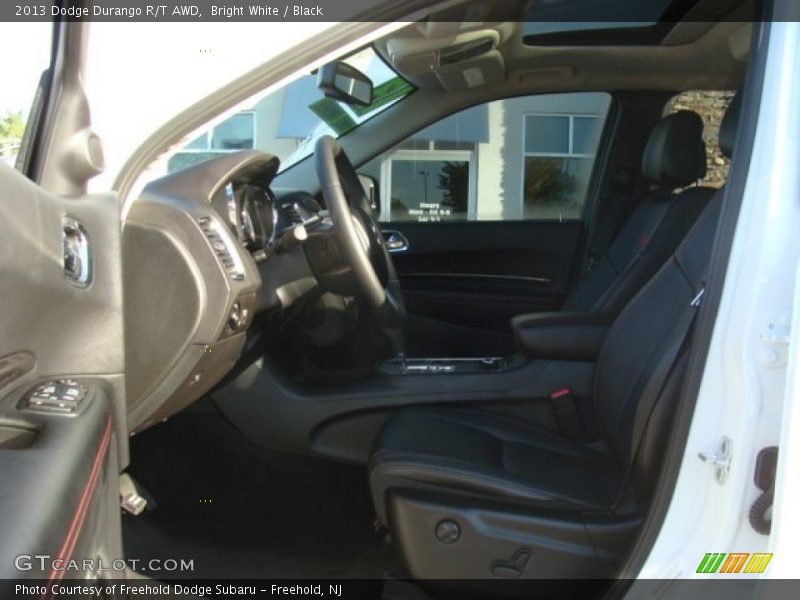 Bright White / Black 2013 Dodge Durango R/T AWD