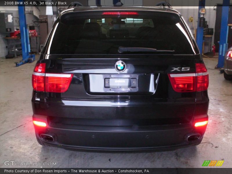 Jet Black / Black 2008 BMW X5 4.8i