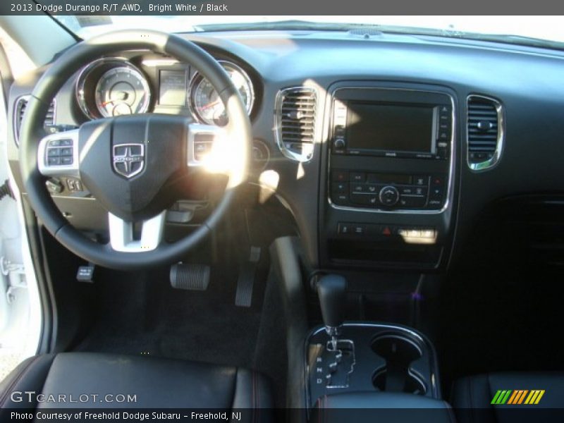 Bright White / Black 2013 Dodge Durango R/T AWD