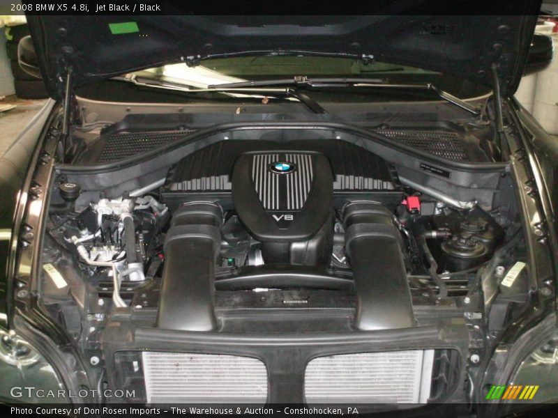Jet Black / Black 2008 BMW X5 4.8i