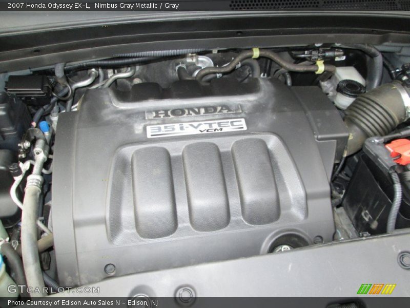 Nimbus Gray Metallic / Gray 2007 Honda Odyssey EX-L