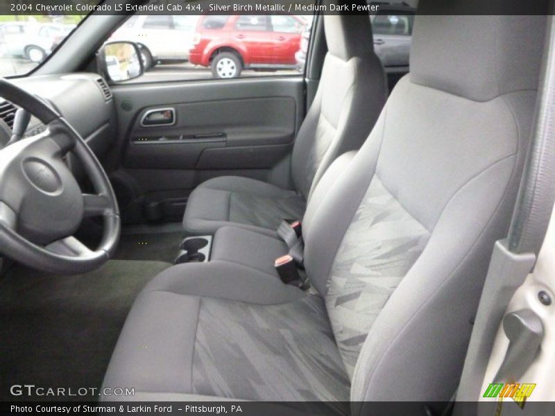 Silver Birch Metallic / Medium Dark Pewter 2004 Chevrolet Colorado LS Extended Cab 4x4