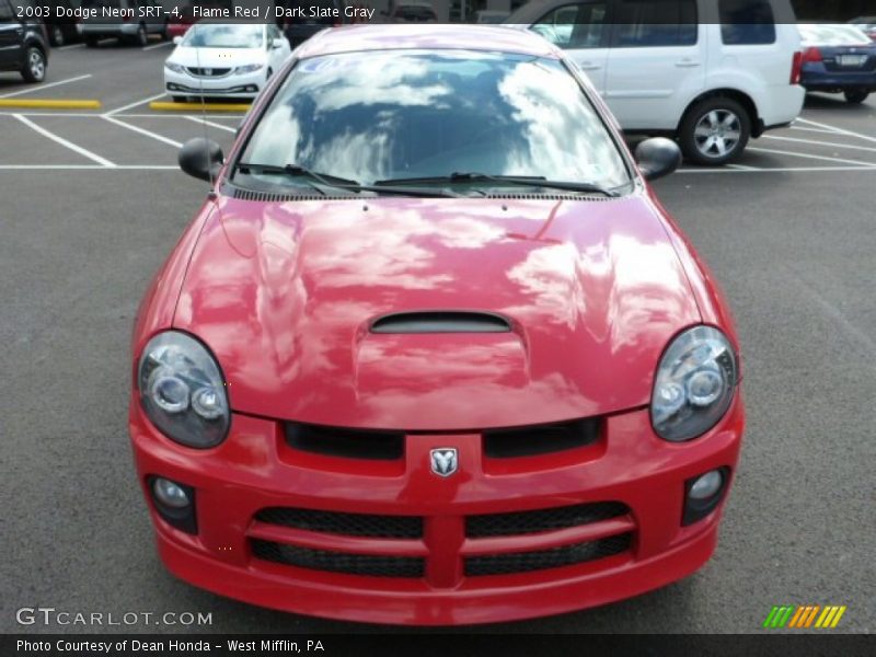Flame Red / Dark Slate Gray 2003 Dodge Neon SRT-4