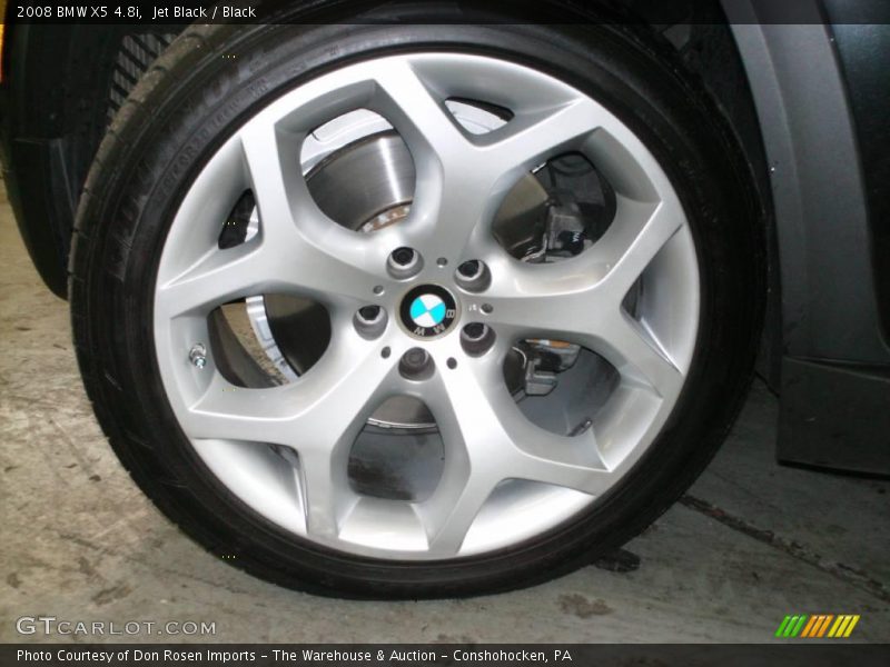 Jet Black / Black 2008 BMW X5 4.8i