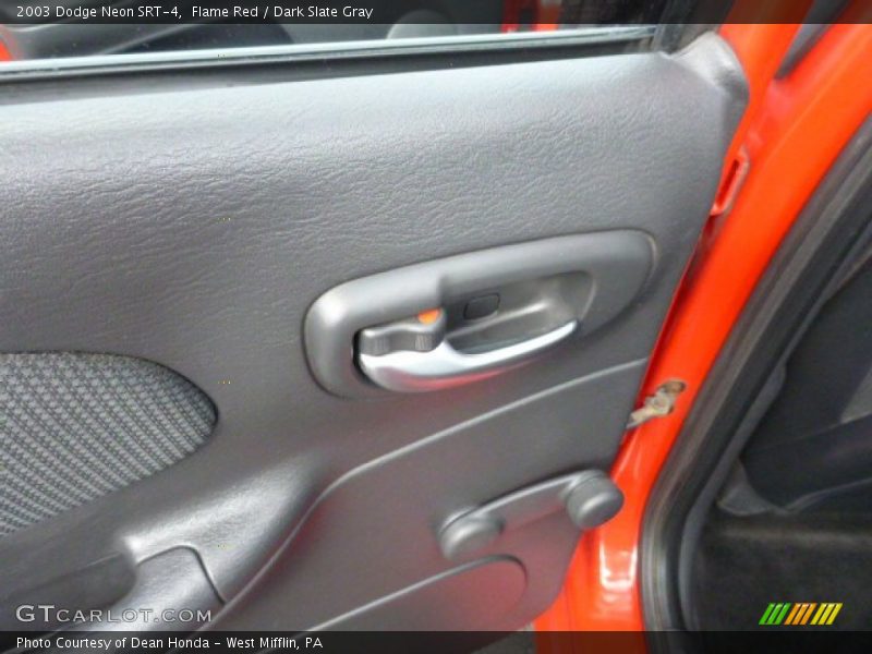 Flame Red / Dark Slate Gray 2003 Dodge Neon SRT-4