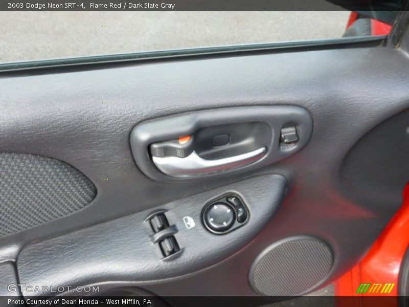 Flame Red / Dark Slate Gray 2003 Dodge Neon SRT-4