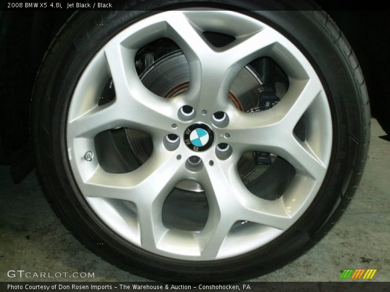 Jet Black / Black 2008 BMW X5 4.8i