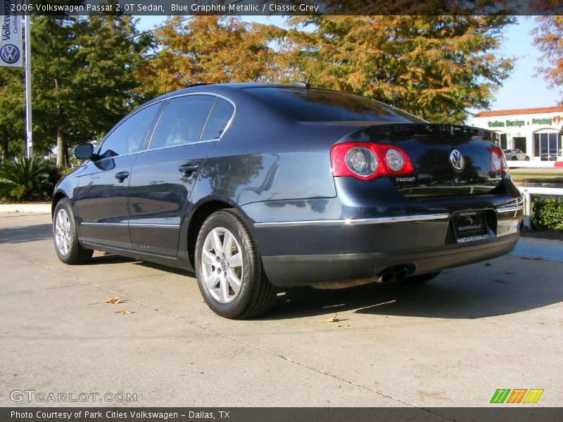 Blue Graphite Metallic / Classic Grey 2006 Volkswagen Passat 2.0T Sedan