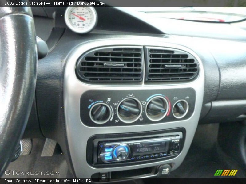 Controls of 2003 Neon SRT-4
