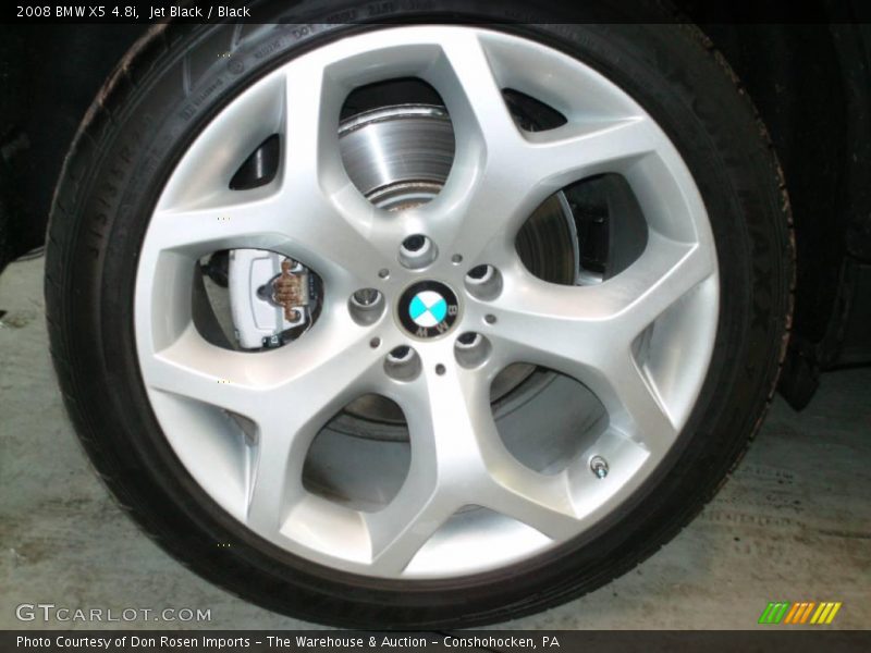 Jet Black / Black 2008 BMW X5 4.8i