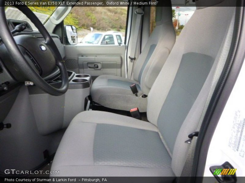 Front Seat of 2013 E Series Van E350 XLT Extended Passenger