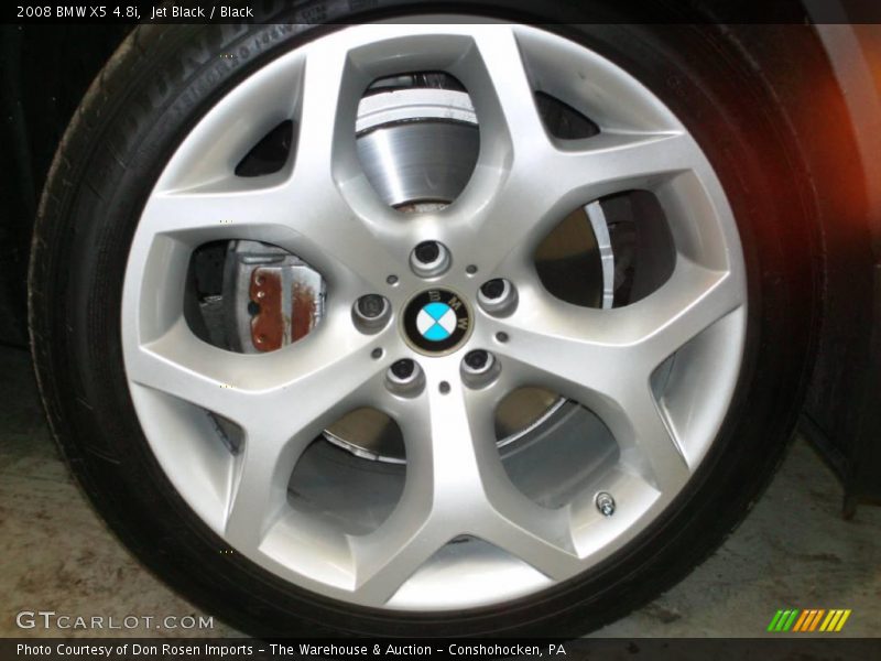 Jet Black / Black 2008 BMW X5 4.8i