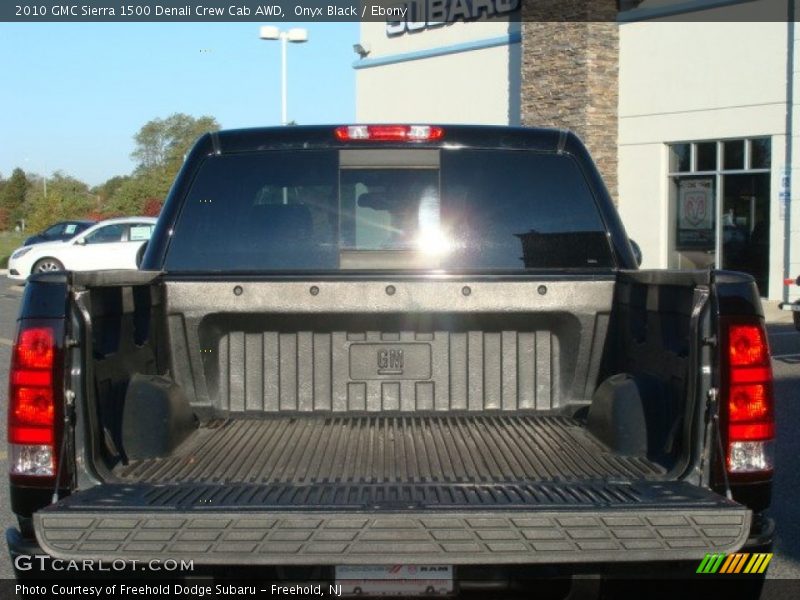 Onyx Black / Ebony 2010 GMC Sierra 1500 Denali Crew Cab AWD