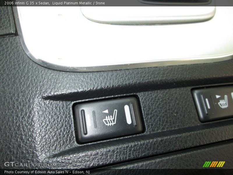 Liquid Platinum Metallic / Stone 2006 Infiniti G 35 x Sedan